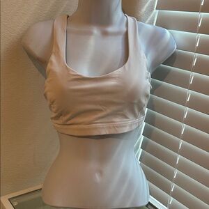 lululemon athletica Cream Sports Bra
